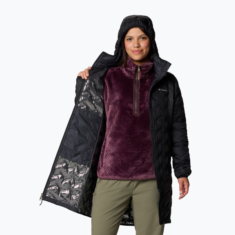 Dámsky kabát Columbia  Delta Ridge II Long Down black 8