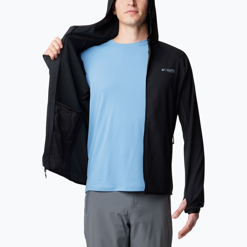 Pánska mikina Columbia Spectre Ridge Tech Fleece black 4