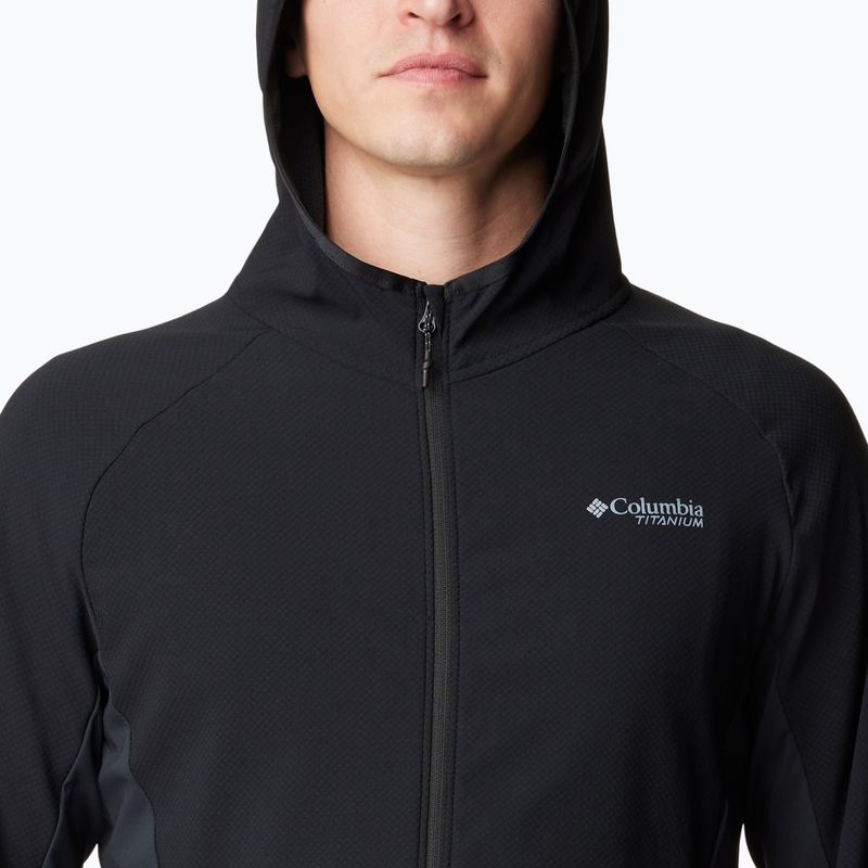 Pánska mikina Columbia Spectre Ridge Tech Fleece black 6