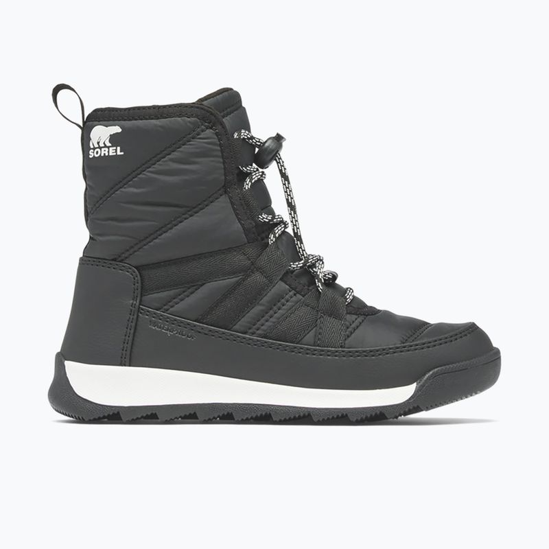 Detské snehule  Sorel Youth Whitney II Plus Lace black/sea salt 9