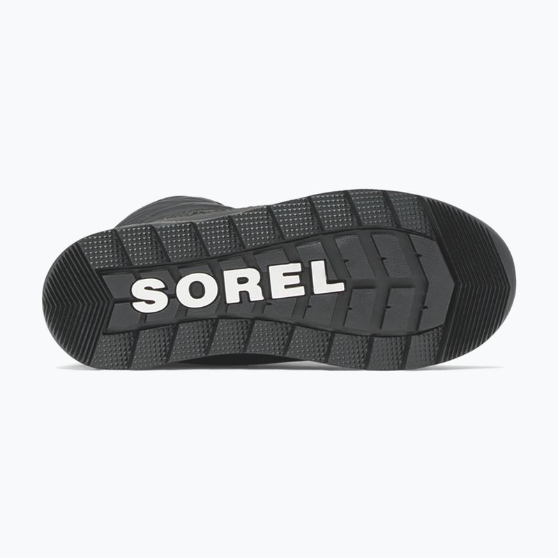 Detské snehule  Sorel Youth Whitney II Plus Lace black/sea salt 11