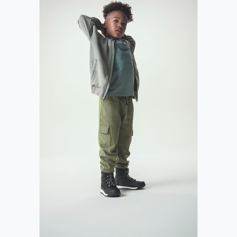 Detské snehule  Sorel Youth Whitney II Plus Lace black/sea salt 12