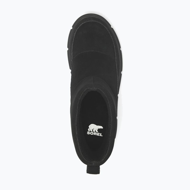 Dámske snehule  Sorel Explorer III Slip-On WP black/sea salt 11