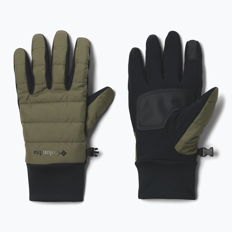 Pánske rukavice Columbia Powder Lite II stone green