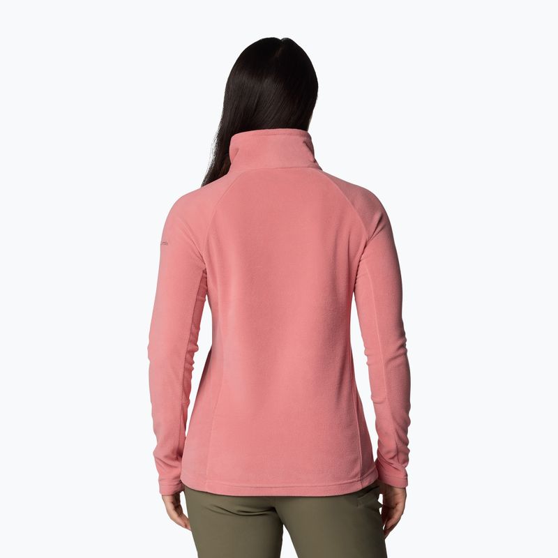 Dámska fleecová mikina Columbia Glacial IV 1/2 Zip pink agave 3