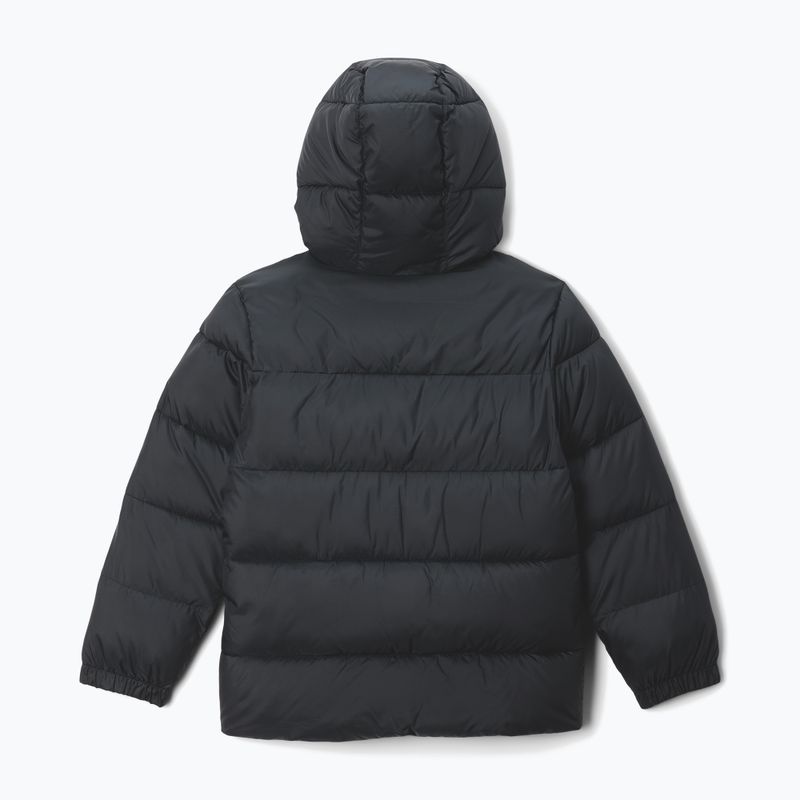 Detská zateplená bunda Columbia Puffect Hooded black 2