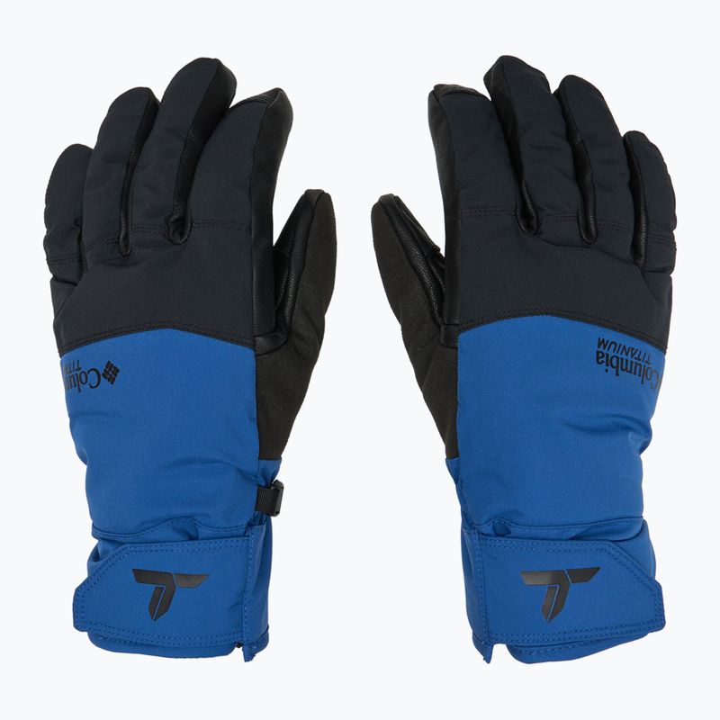 Pánske lyžiarske rukavice Columbia PowBound mountain blue/black 3