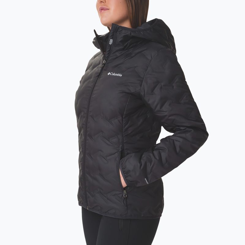 Dámska páperová bunda Columbia Delta Ridge II Down Hooded black 2