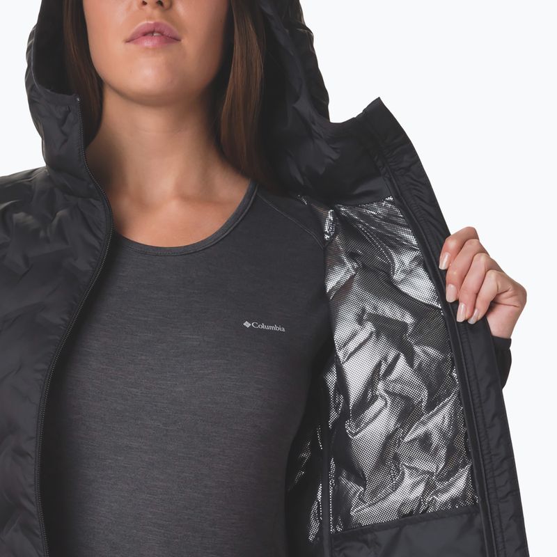Dámska páperová bunda Columbia Delta Ridge II Down Hooded black 4