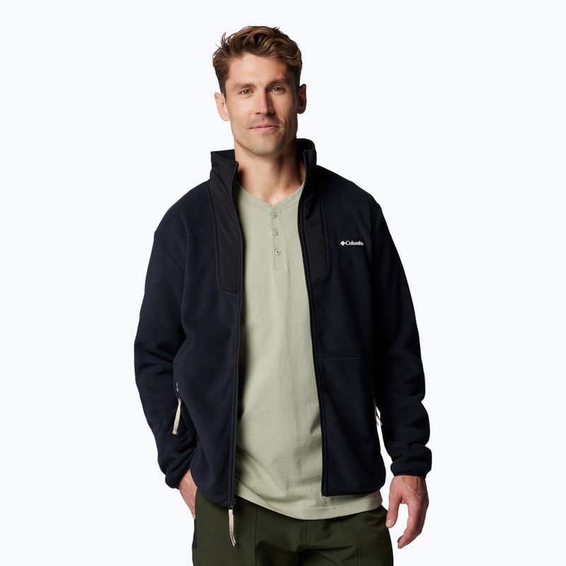 Pánska mikina Columbia Sequoia Grove FZ Fleece black 4