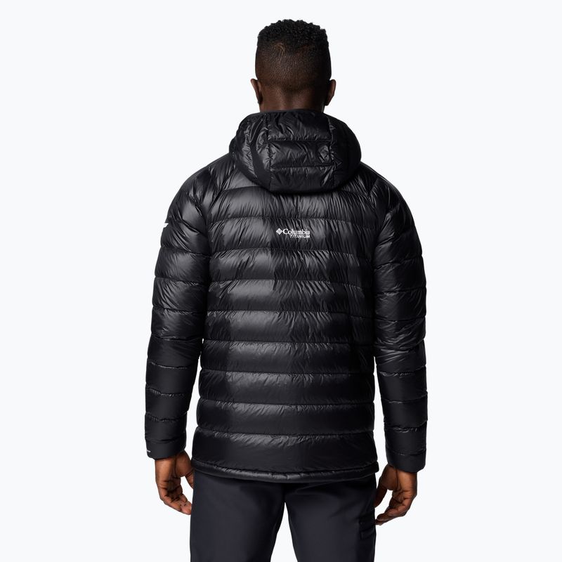 Pánska páperová bunda Columbia Arctic Crest Down Hooded black 3