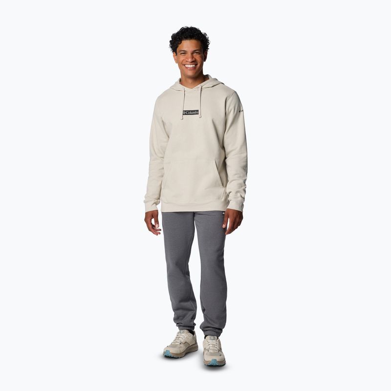 Pánska mikina Columbia Trek Hoodie dark stone/puff box gem 2