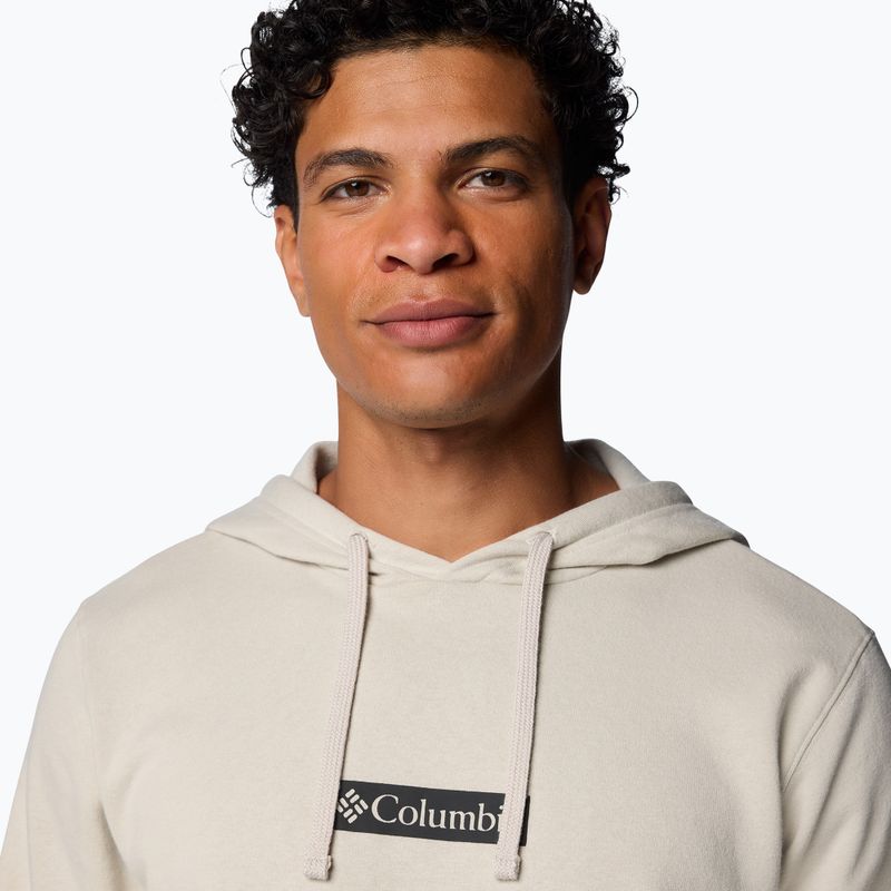 Pánska mikina Columbia Trek Hoodie dark stone/puff box gem 5