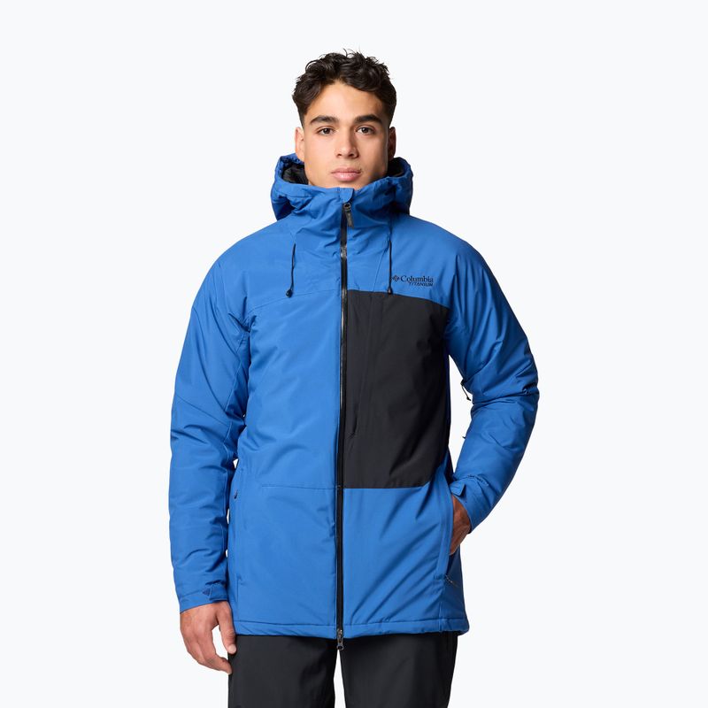 Pánska lyžiarska bunda Columbia Winter District III mountain blue/black