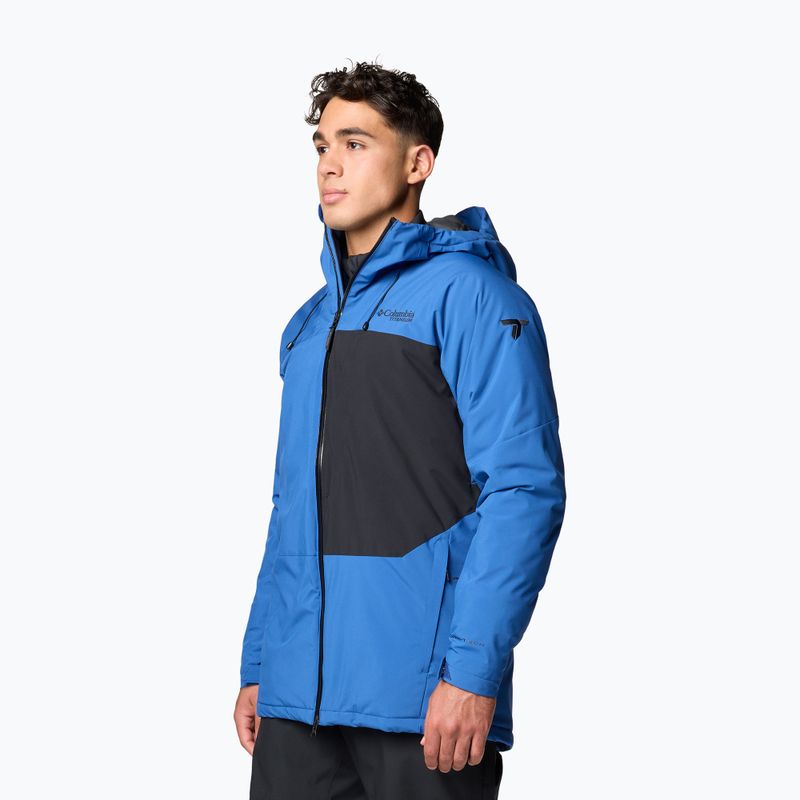 Pánska lyžiarska bunda Columbia Winter District III mountain blue/black 4