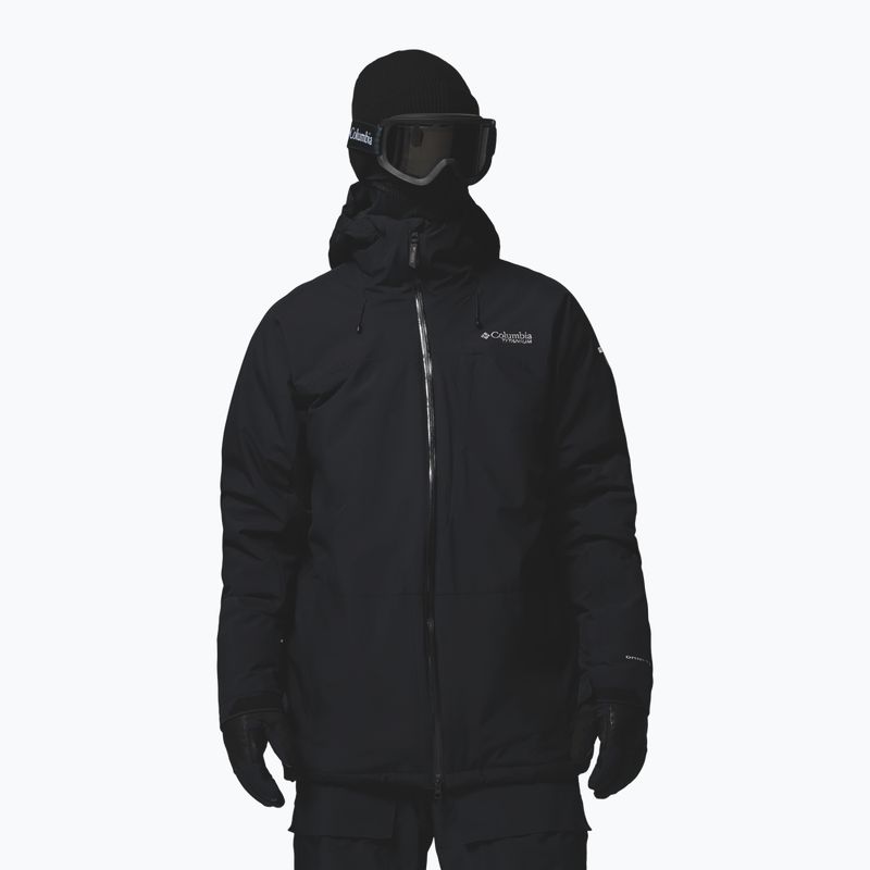 Pánska lyžiarska bunda Columbia Winter District III black