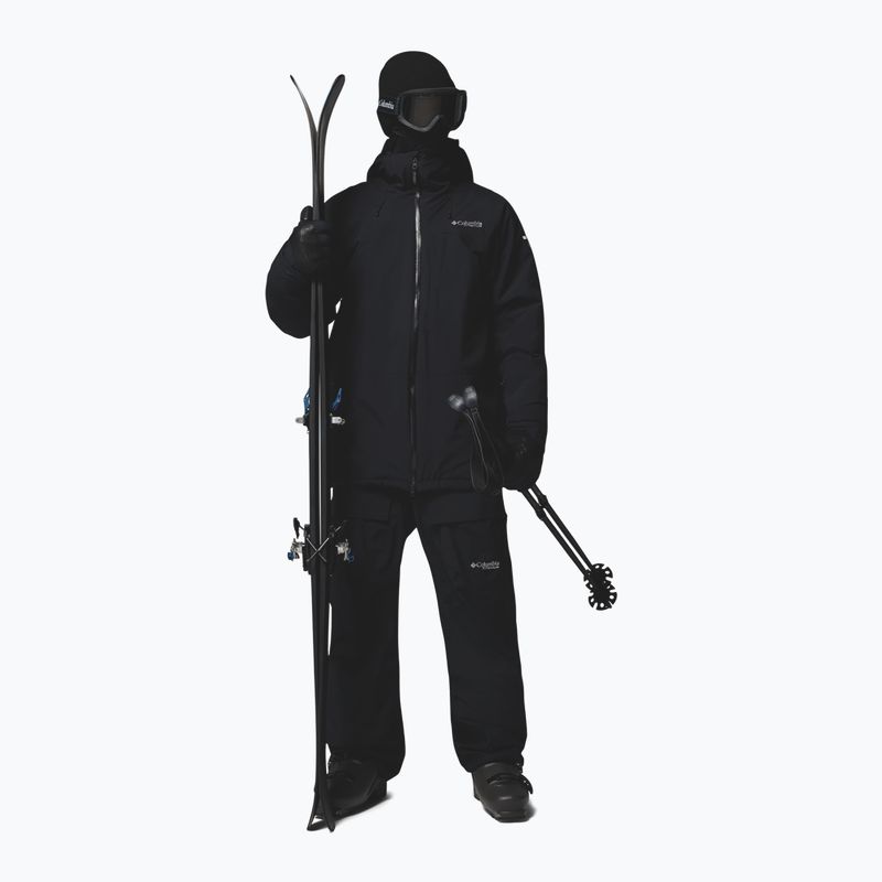 Pánska lyžiarska bunda Columbia Winter District III black 2