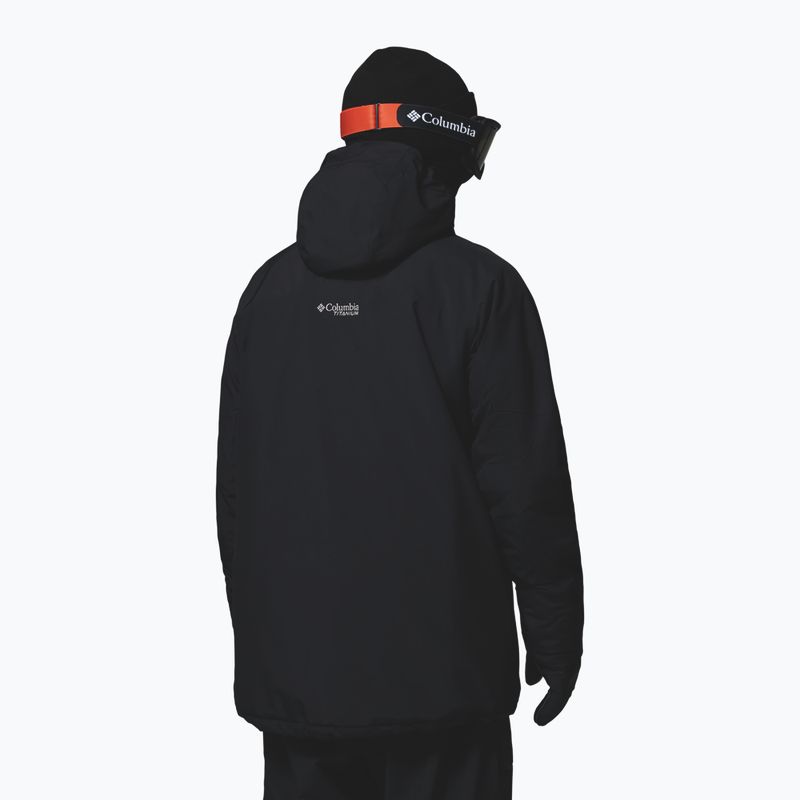 Pánska lyžiarska bunda Columbia Winter District III black 3