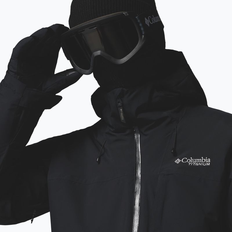 Pánska lyžiarska bunda Columbia Winter District III black 5
