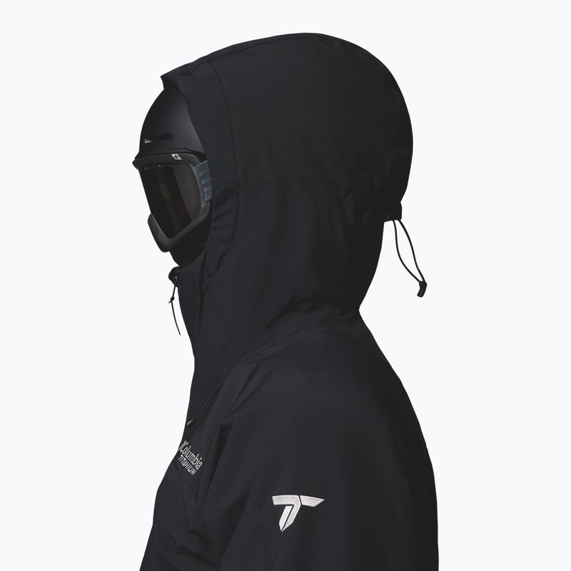 Pánska lyžiarska bunda Columbia Winter District III black 7