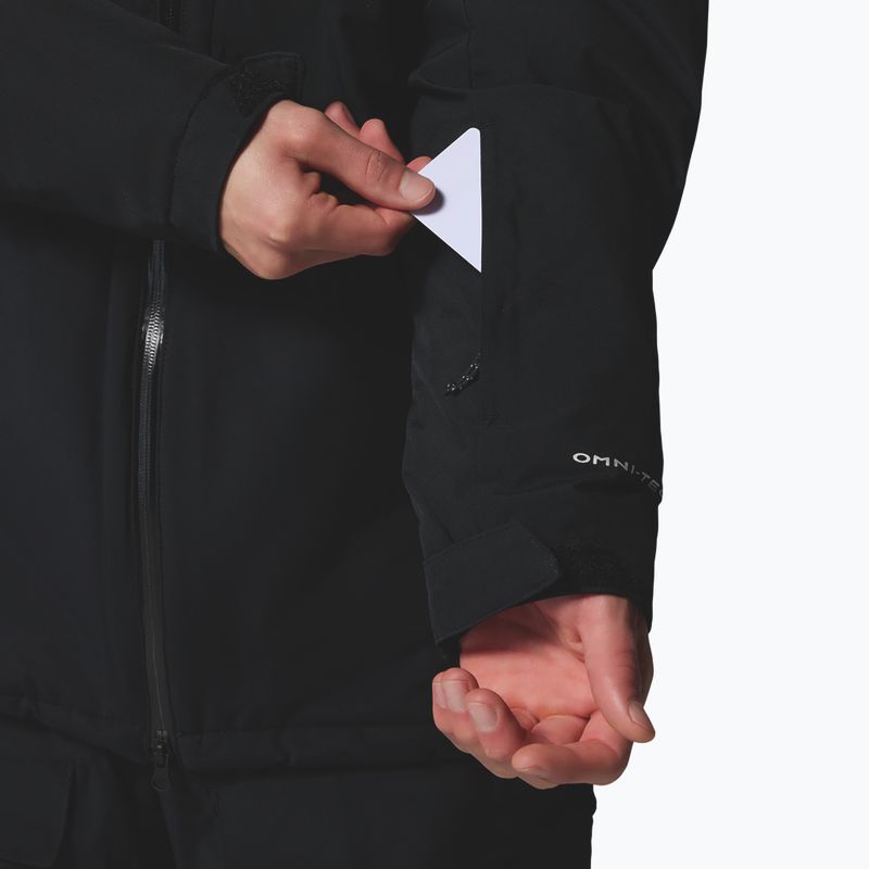 Pánska lyžiarska bunda Columbia Winter District III black 12