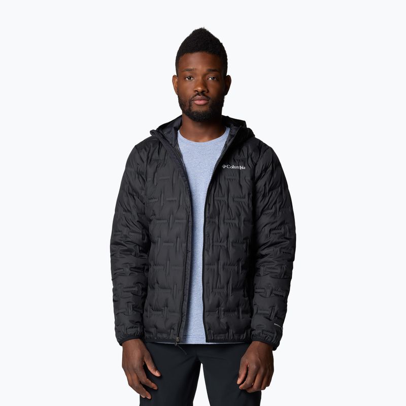 Pánska páperová bunda Columbia Delta Ridge II Down Hooded black 5