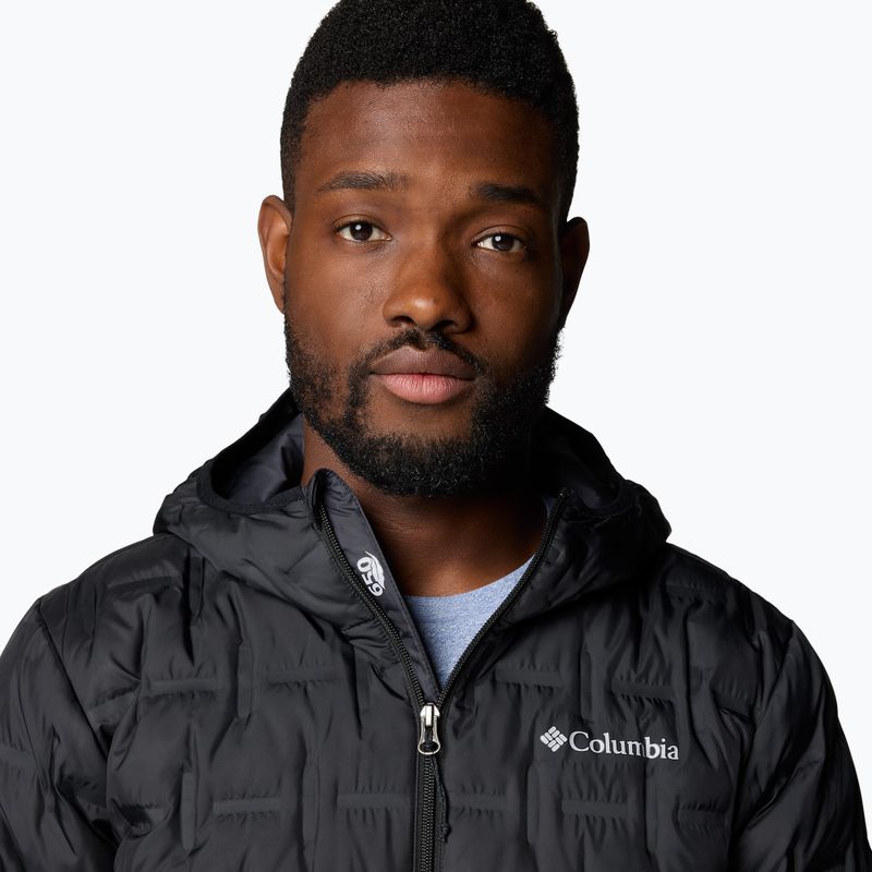 Pánska páperová bunda Columbia Delta Ridge II Down Hooded black 6