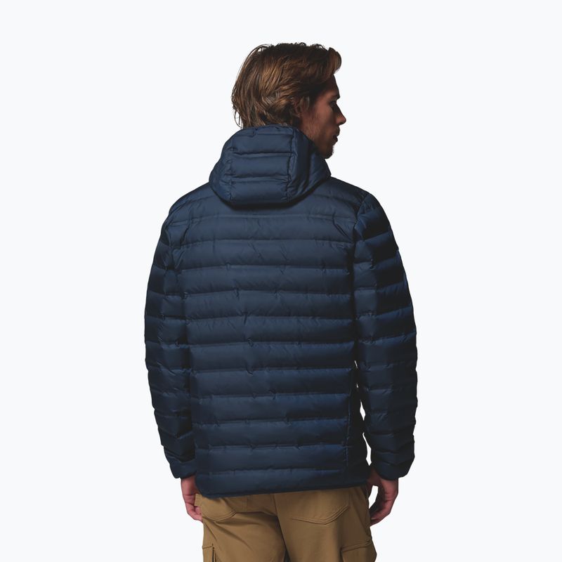 Pánska páperová bunda Columbia Lake 22 II Down Hooded collegiate navy 3
