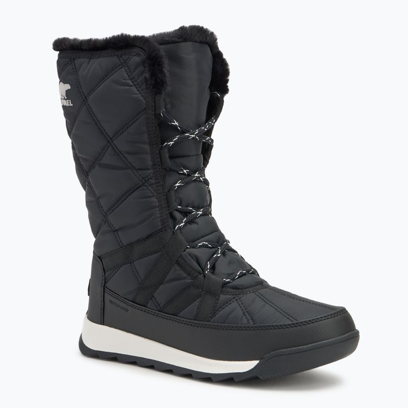 Dámske snehule  Sorel Whitney II Plus Tall Lace WP black/sea salt