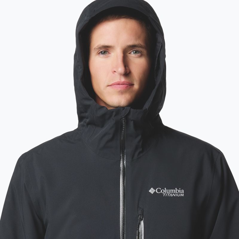 Pánska bunda do dažďa Columbia Explorers Edge II Insulated black 5