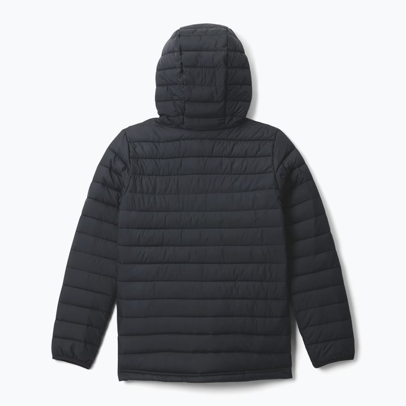 Detská bunda Columbia Powder Lite II Hooded black 2