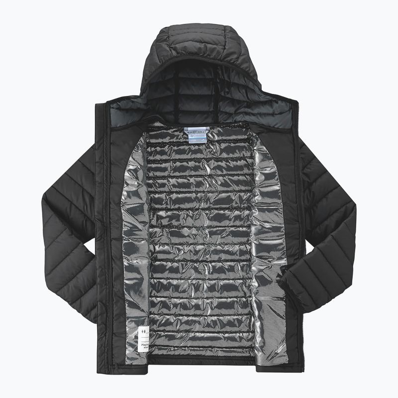 Detská bunda Columbia Powder Lite II Hooded black 6