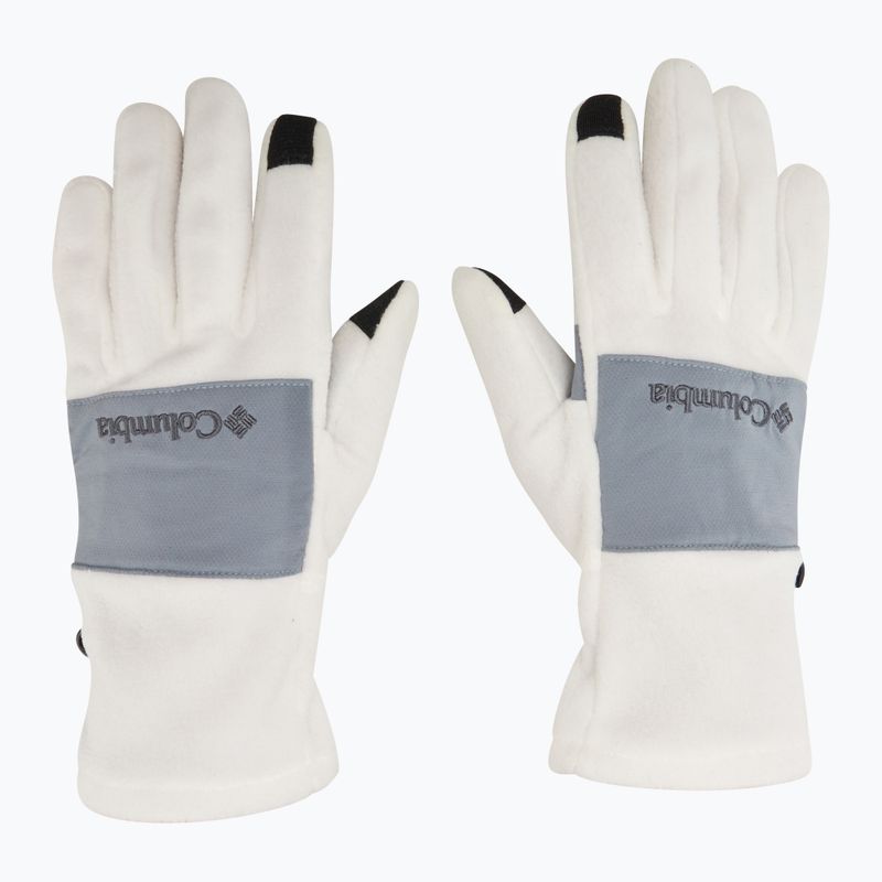Dámske trekové rukavice Columbia Fast Trek III sea salt / city grey 3