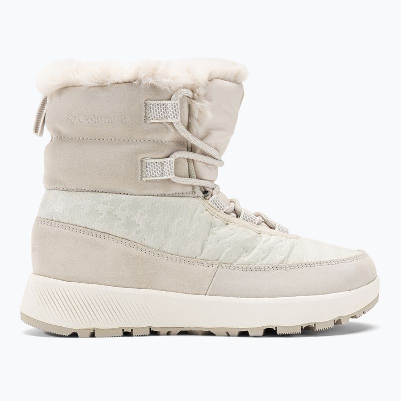 Dámske snehule Columbia Slopeside Peak Luxe V2 dark stone/sea salt 2