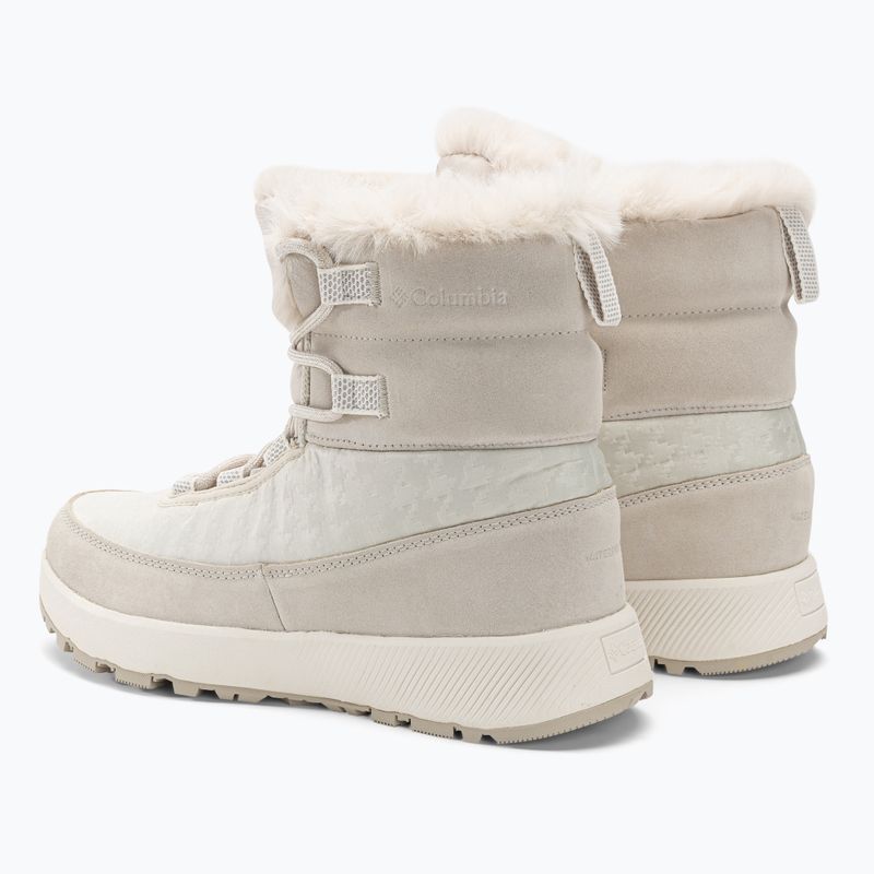 Dámske snehule Columbia Slopeside Peak Luxe V2 dark stone/sea salt 3