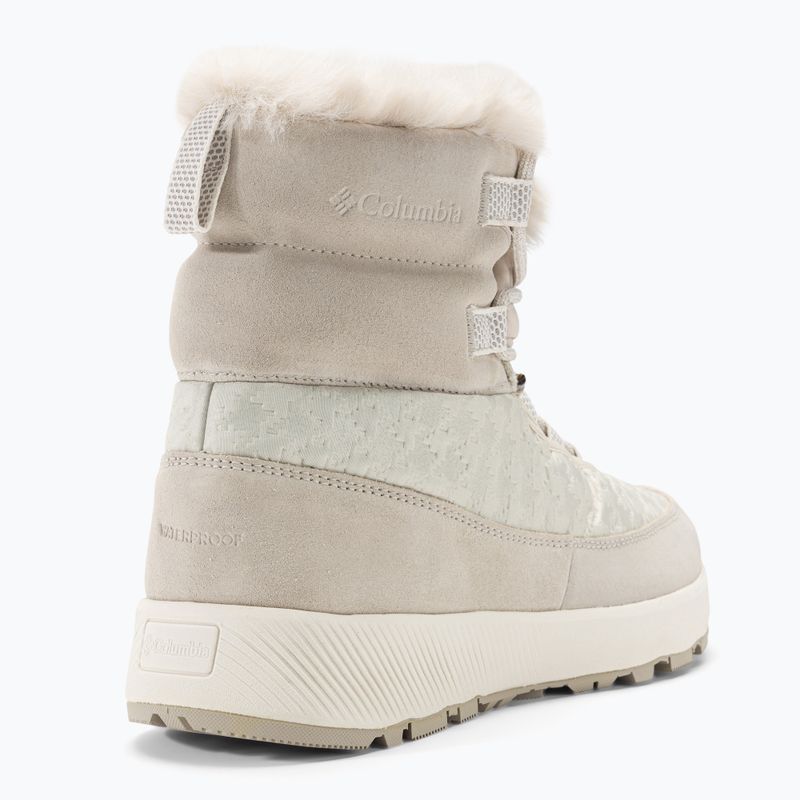 Dámske snehule Columbia Slopeside Peak Luxe V2 dark stone/sea salt 9