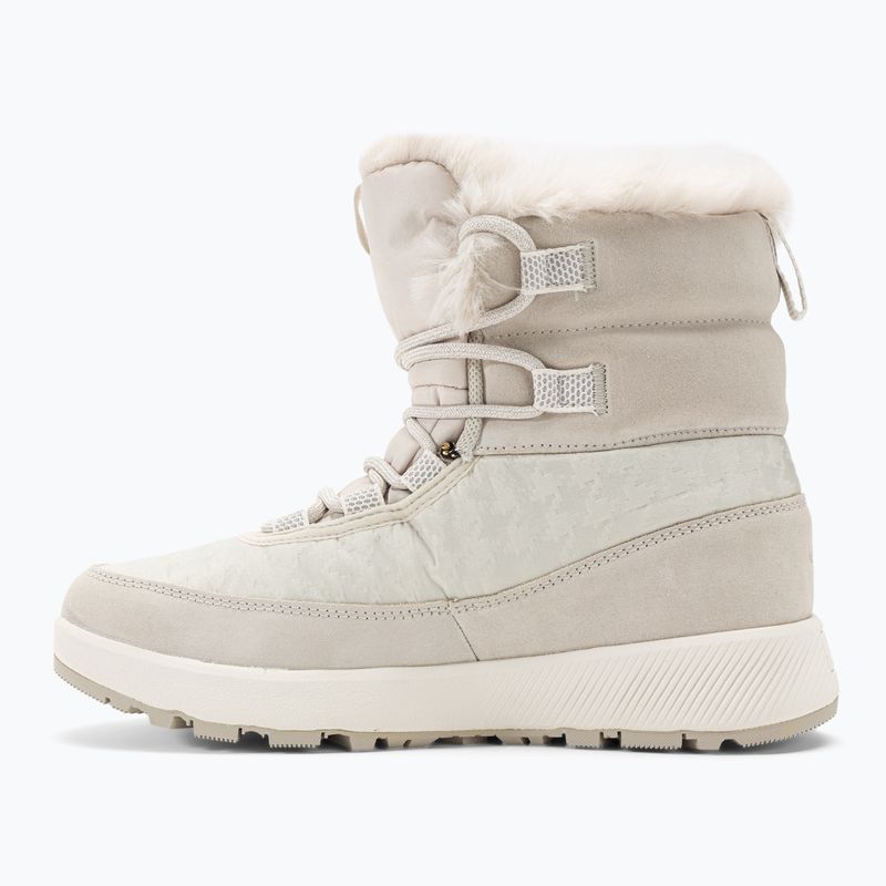 Dámske snehule Columbia Slopeside Peak Luxe V2 dark stone/sea salt 10