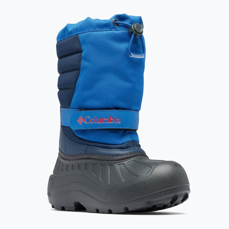 Detské snehule Columbia Youth Powderbug Snowlite mountain blue/ spicy 9