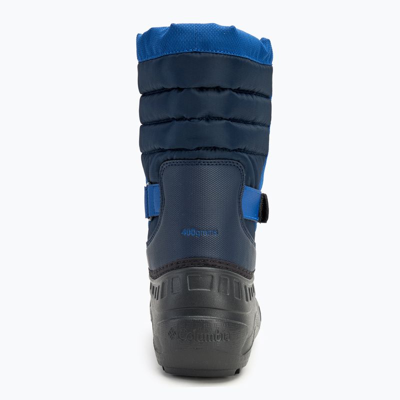 Detské snehule Columbia Youth Powderbug Snowlite mountain blue/ spicy 6