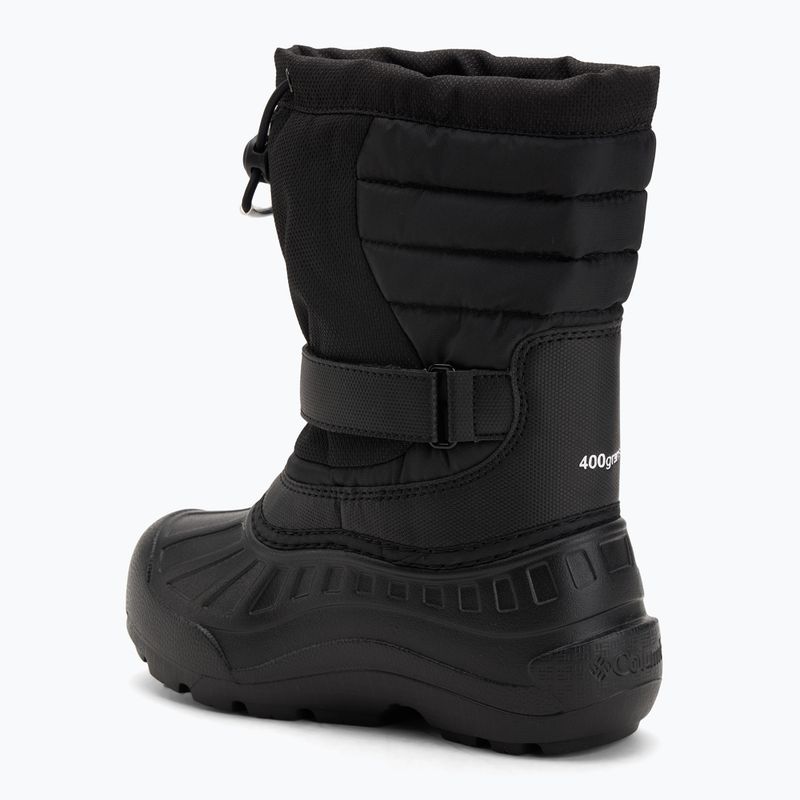 Detské snehule Columbia Youth Powderbug Snowlite black/white 3