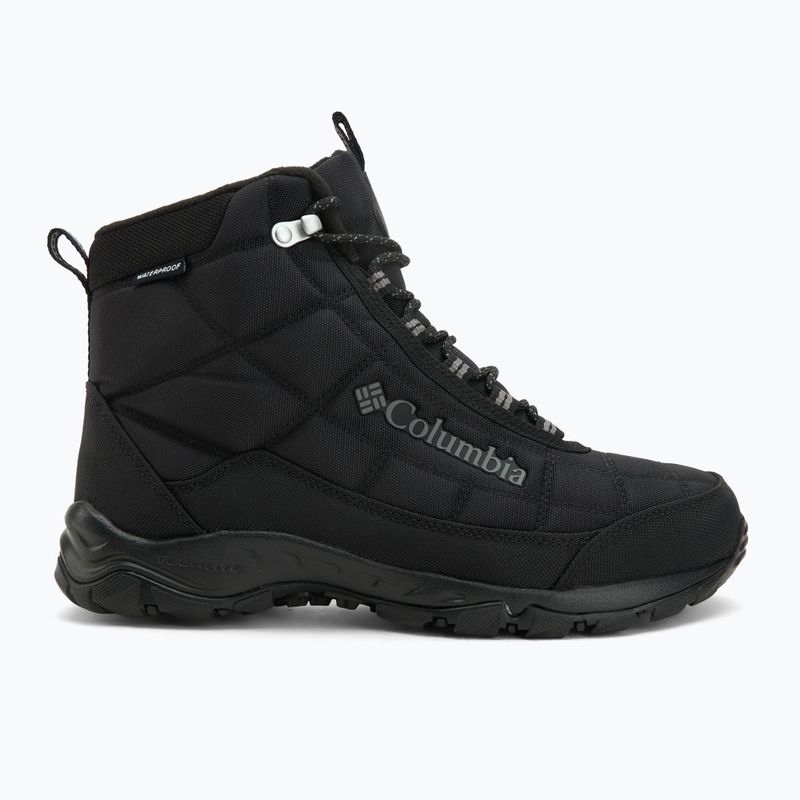 Pánske trekingové topánky Columbia Firecamp black/city grey 2
