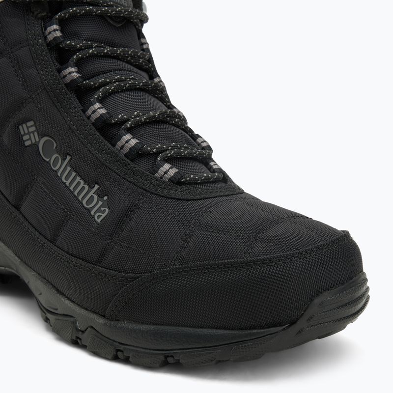 Pánske trekingové topánky Columbia Firecamp black/city grey 7