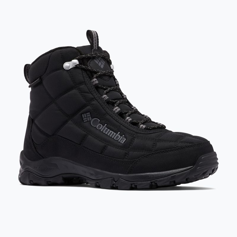 Pánske trekingové topánky Columbia Firecamp black/city grey 8