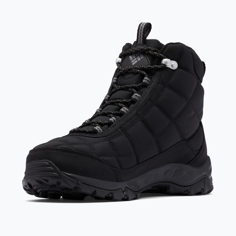 Pánske trekingové topánky Columbia Firecamp black/city grey 9