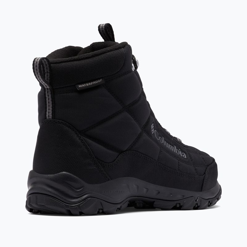Pánske trekingové topánky Columbia Firecamp black/city grey 12