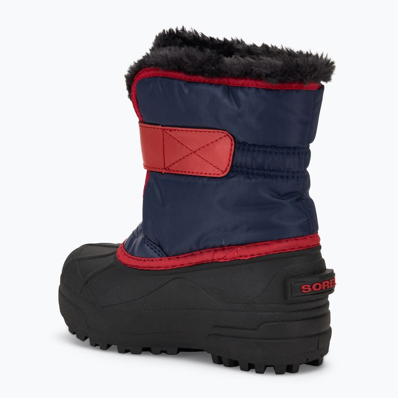 Detské snehule  Sorel Childrens Snow Commander nocturnal/sail red 3