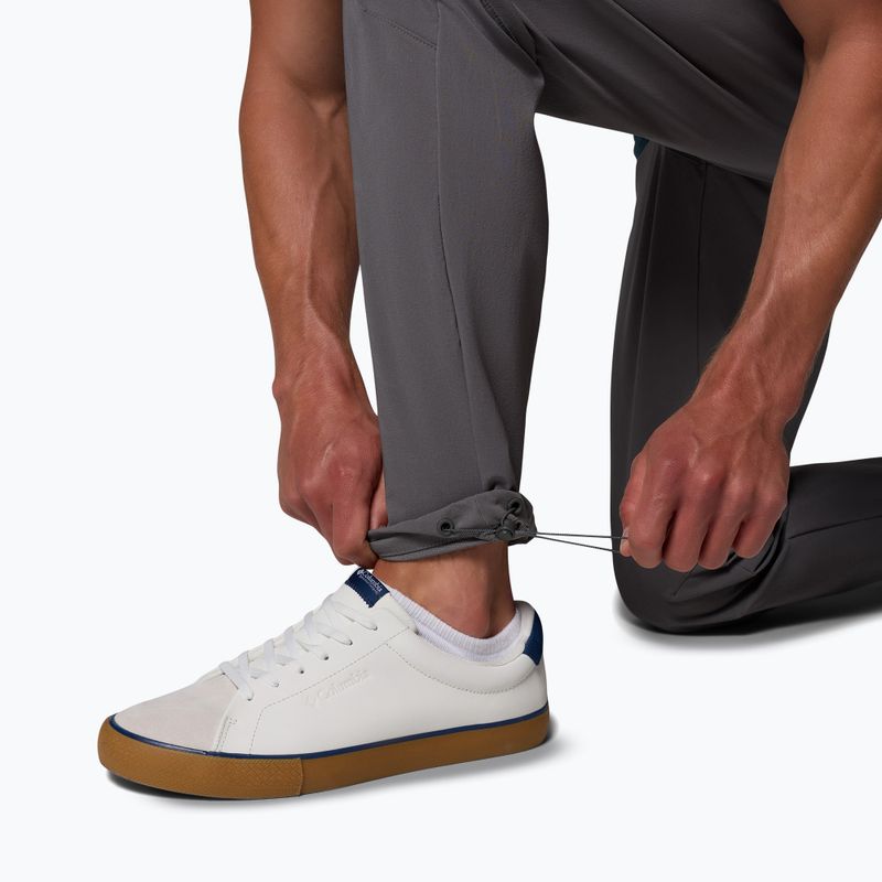 Pánske softshellové nohavice Columbia Tech Softshell city grey/black 8