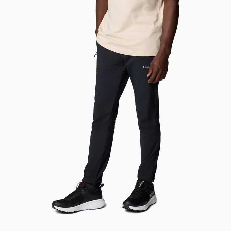 Pánske softshellové nohavice Columbia Tech Softshell black 4