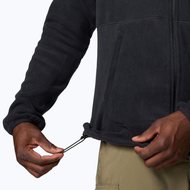 Pánska fleecová mikina Columbia Rapid Expedition II Full Zip Fleece black 6