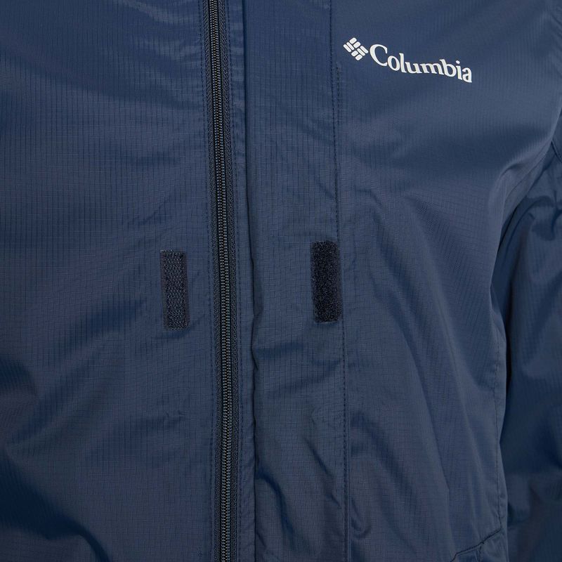 Pánska bunda do dažďa  Columbia Pouring Adventure III collegiate navy 4